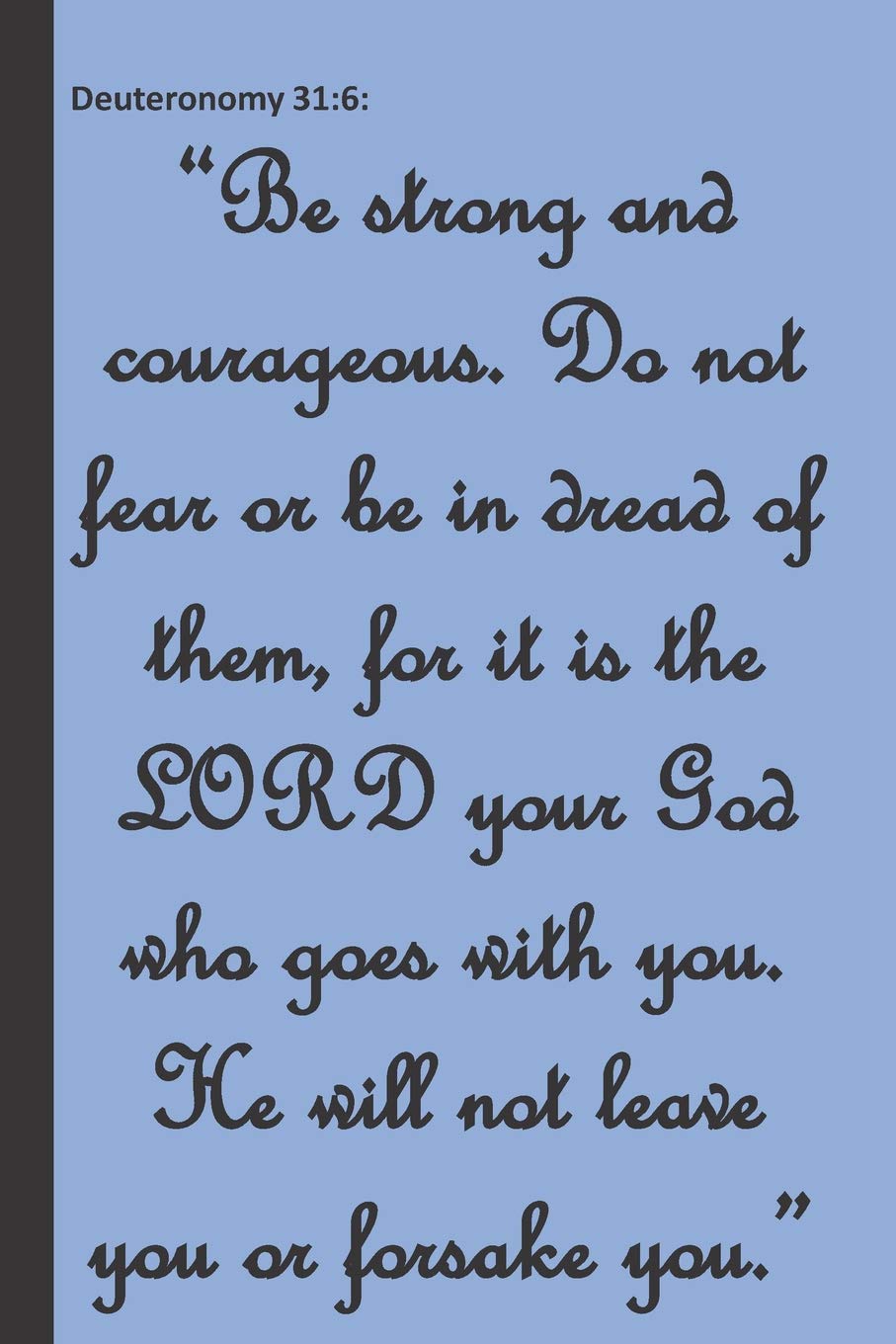 deuteronomy do not fear