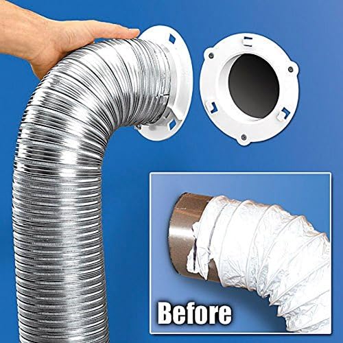 Dryer Dock Dryer Vent 6 " White