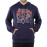 Marvel The Amazing Spider-Man Hoodie Mens Action Poses Graphic Pullover