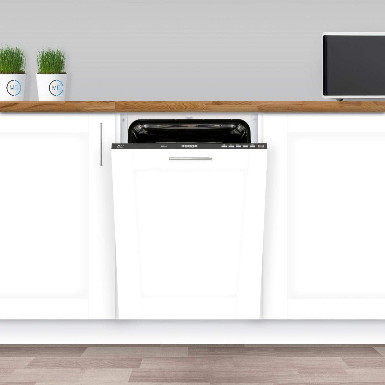 hoover slimline integrated dishwasher