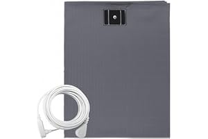 NIULAFR Grounding Sheets Twin Size for Better Sleep - Premium Cotton + Silver Fiber Earth Connect Grounding Flat Sheet for Bed (Gray,Twin, 39x75in)