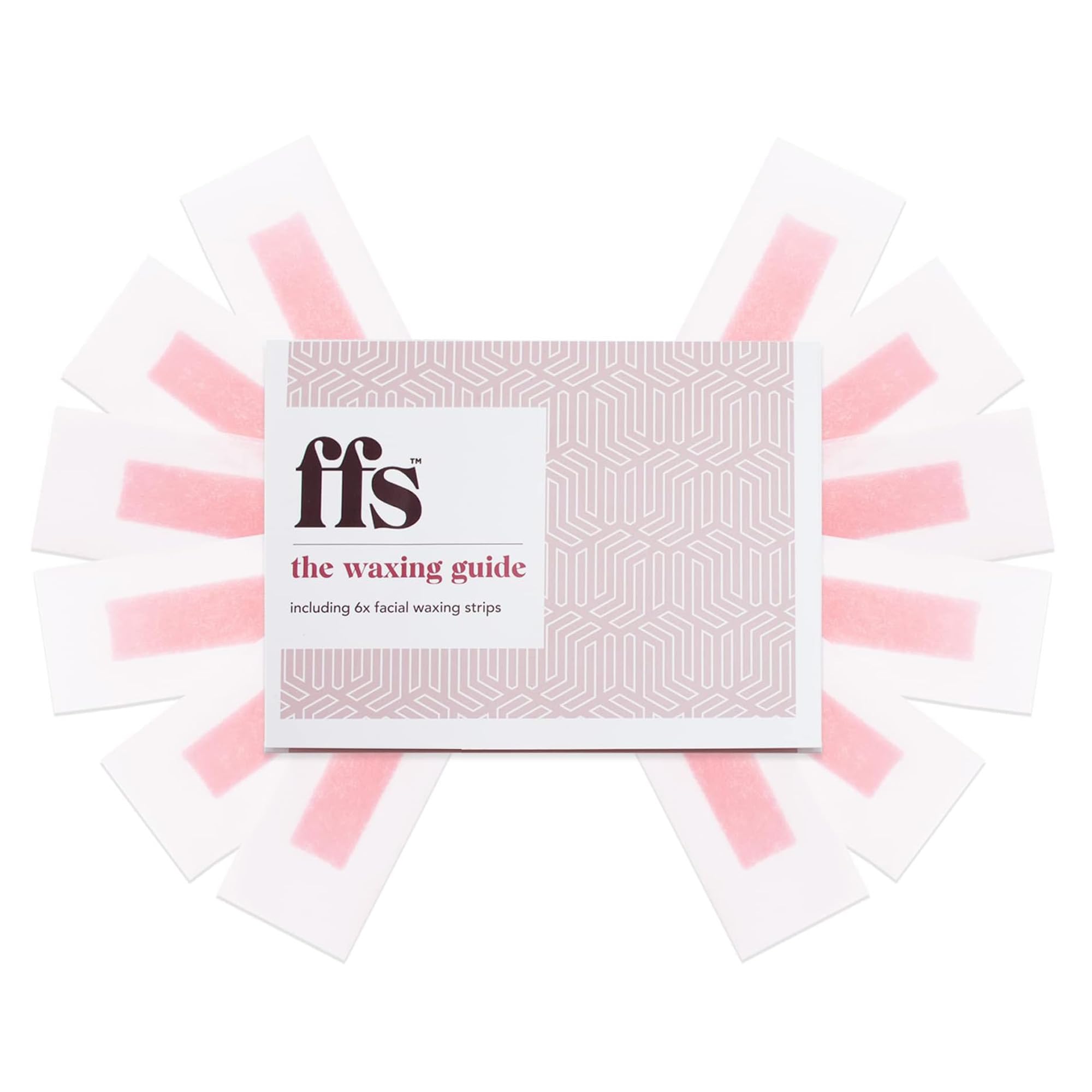 FFS Beauty Facial Hair Removal & Bikini Wax Strips (12 Pack) - Wax for Face, Eyebrow Wax Strips, Upper Lip Hair Remover, Cold Wax Hair Removal, Hair Removal Pads & Sensitive Skin Facial Waxing Strips