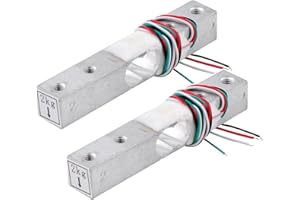 Geekstory Digital Load Cell Weight Sensor 2kg High Precision Miniature Load Cells YZC-133 for Arduino DIY Electronic Portable Kitchen Scale Sensors(Pack of 2)