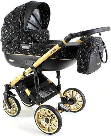 gold pram