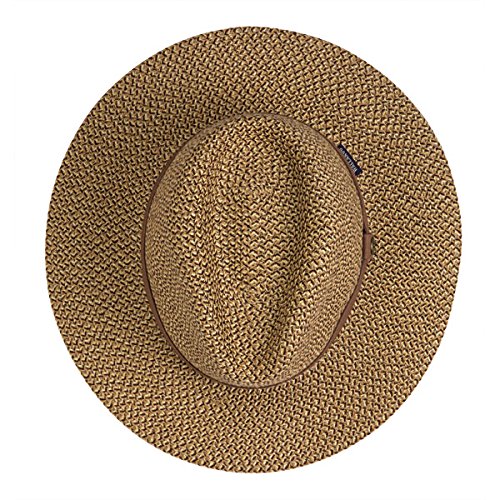 Wallaroo Men's Outback Sun Hat - 100% Paper Braid - Classy Style, Medium, Natural