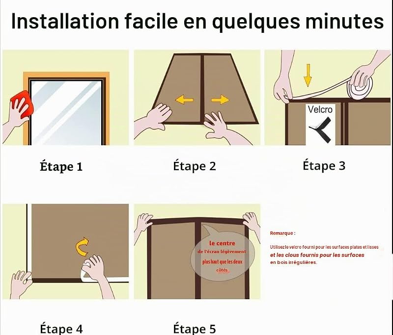 Moustiquaire Magnétique pour Portes, Différentes Tailles, 90 x 210cm, Puissants Aimants, Fermeture Automatique, de Porte Rideau Couloirs Patio Sans Perçage, Gris Pur