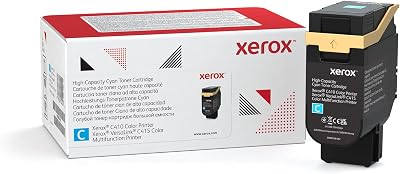 Xerox 006R04686 Cyan High Capacity Toner Cartridge C410 C415 7000 Pages