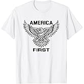 America First. Eagle T-Shirt