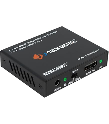 Monoprice BlackbirdTM HDMIオーディオインサーター Amazon | Monoprice BlackbirdTM 4Kシリーズ HDMIオーディオイン