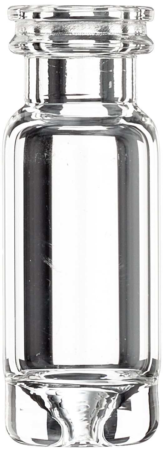Neochrom 1281/High Revovery Containers with Snap Ring, Wide Mouth, 2 ml Clear Glass (Pack of 100)
