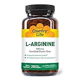 Country Life L-Arginine Caps with Vitamin