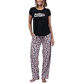 PajamaGram PJs For Women Set - Women Pajamas, Short Sleeve, 100% Cotton
