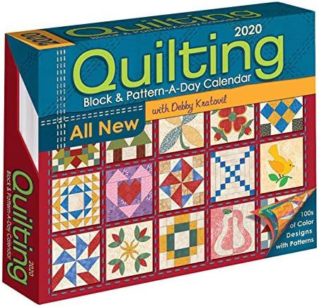 Quilting Block and Pattern-a-Day 2020 Activity Calendar
