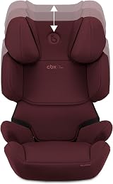 Cybex CBX Solution Xi-Fix Plus Car Seat ISOFIX Red 3-12 yrs 100-150 cm view 3