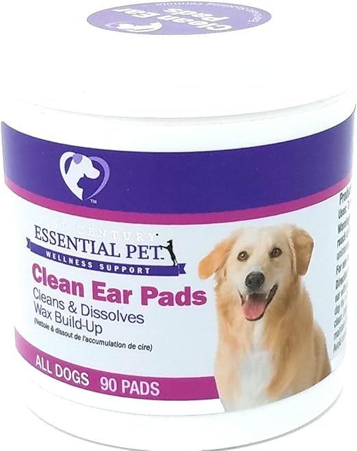 21st Century Clean Ear Pads, Helps maintain good ear hygiene for Dog