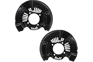 CCIYU 47781-04050 47782-04050 Brake Dust Shield 2PCS Front Right Left Fit For Toyota For Tacoma 2005-2023