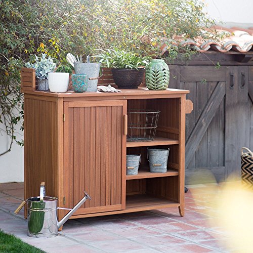 Belham Living Brighton Potting Bench Cabinet