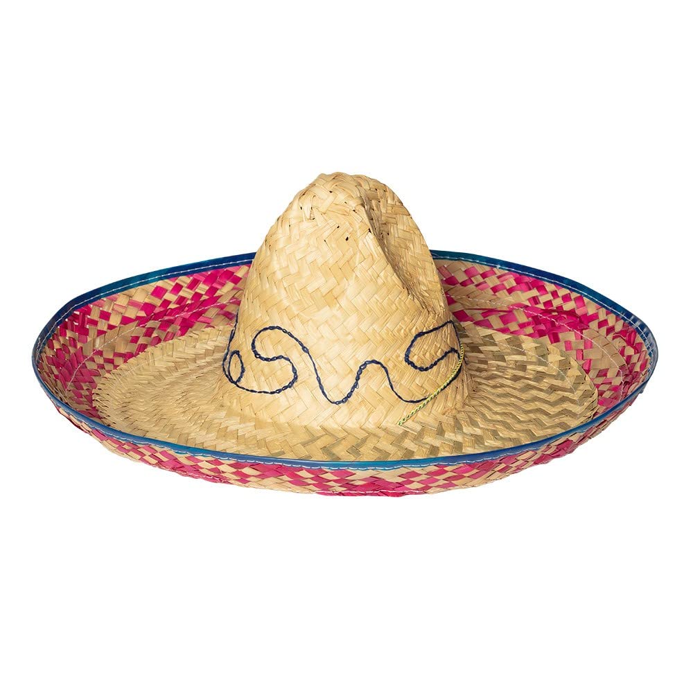 Boland 95424 - Sombrero Salvatore Hat, Diameter 52 cm, Mexican, Gaucho, Carnival, Theme Party, Theme Party