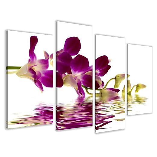 title=Quadro su tela spa 130 x 80 cm 4 tele modello nr XXL 6132. I quadri sono montati