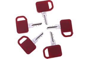 YIQI 5PCS T209428 Key for John Deere Skid-Steer Loader 260 280 313 315 318D 332 332D 332E CT322 CT332 323D 323E Skid-Steer Log 240