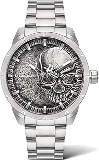 Montre tête de mort police 3