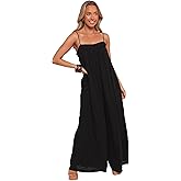 Petal & Pup womens Abegail-flowy-jumpsuit-black
