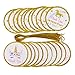 Famoby 24pcs Unicorn Thank You Tags with String Thank You for Making My Party Tags Unicorn Gift Tags, Perfect Baby Shower Birthday Wedding Unicorn Theme Party