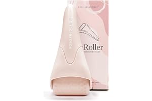 ROSELYNBOUTIQUE Ice Roller for Face Wrinkles Fine Lines Puffiness Stick Massager Facial Skin Care Tools Self Care Gifts for Men Women (Beige)