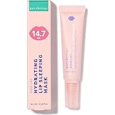 Patchology Rosé Lip Sleeping Mask - Overnight Lip Mask with Hyaluronic Acid and Resveratrol - Hydrating and Repairing Lip Gloss Treatment softens and heals dry cracked lips (14.7 ml)