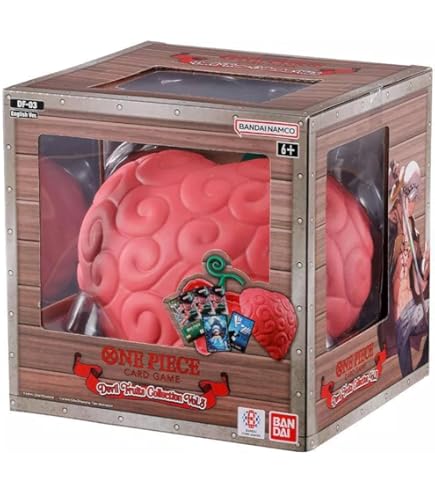 Amazon.com: BANDAI NAMCO Entertainment One Piece TCG: Devil Fruits Deck Box  : Toys & Games