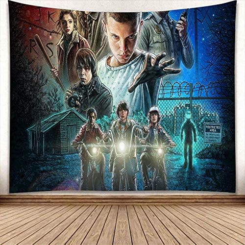 Furnite Stranger Demogorgon Fleece Plush Throw Blanket 50"x60" Halloween Christmas Eleven Party Supply