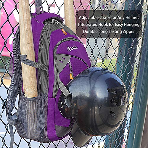 image for Unknown Baseball Backpack Bag- Baseball Bag with Fence Hook, Ball Soft