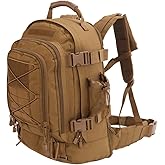 Expandable 40-64L Military Tactical Backpack 3 Day Bag Hiking Gym Sport Camping