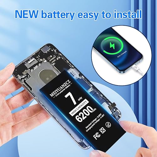 MEIYUANZCZ Upgraded Battery for iPhone 7G, [New Version] Ultra - Main Image