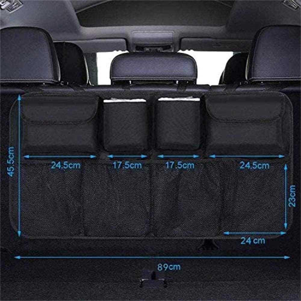 Snuopfy Car Boot Organiser, Waterproof Durable 8 Bags Car Seat Organiser - Image 4