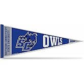 Rico Industries NCAA Southern Connecticut State Owls 12" x 30" Felt Wall Décor Pennant - Great for Home/Bed Room/Man Cave Décor