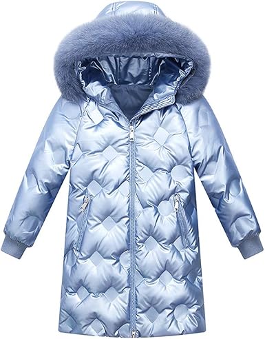 doudoune avec fourrure fille