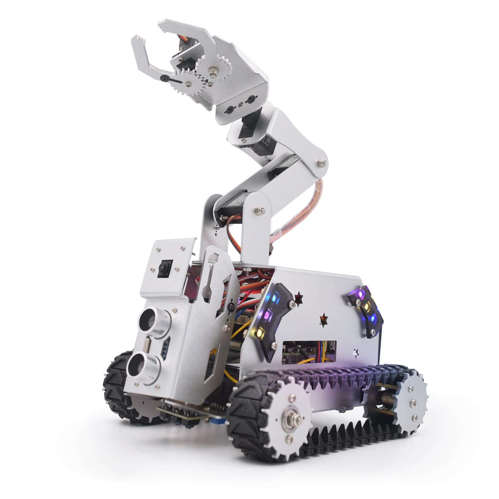 Adeept RaspTank Metal Smart Car Kit for Raspberry Pi 5/4B/3B/3B+(Board ...
