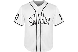 EETUG Youth Sandlot Jersey,Benny The Jet Rodriguez Alan Yeah-Yeah McClennan Michael Squints Christmas Summer Jersey for Girl Boys'