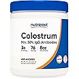 Nutricost Colostrum Powder 8 oz, Lactoferrin and Minimum 30% Immunoglobulins (IgG), from Bovine Colostrum, 3g Per Serving, 76 Servings