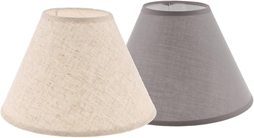 small grey table lamp shades