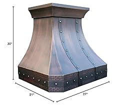 CT Copper Tailor Copper Vent Hood Wall