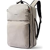 Bellroy Lite Travel Pack 30L (carry-on backpack, travel backpack for international travelers, with laptop pocket, interior packing cells and tuck-away shoulder straps) - Ash