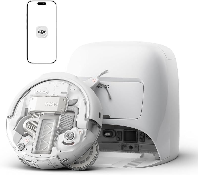 ROMO A robot aspirapolvere e lavapavimenti