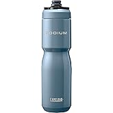 CamelBak Podium Steel Insulated Stainless Steel Bike Water Bottle Pacific, 22oz