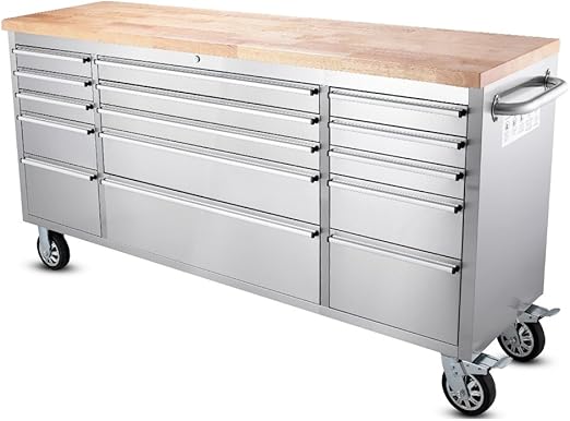 Amazon Com Thor Kitchen 72 Wide 15 Drawer Stainless Steel Anti