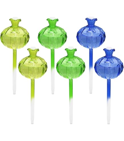 Lot De 5 Arroseurs Oiseaux Transparents - Système Irrigation Automatique Plantes Intérieur/extérieur