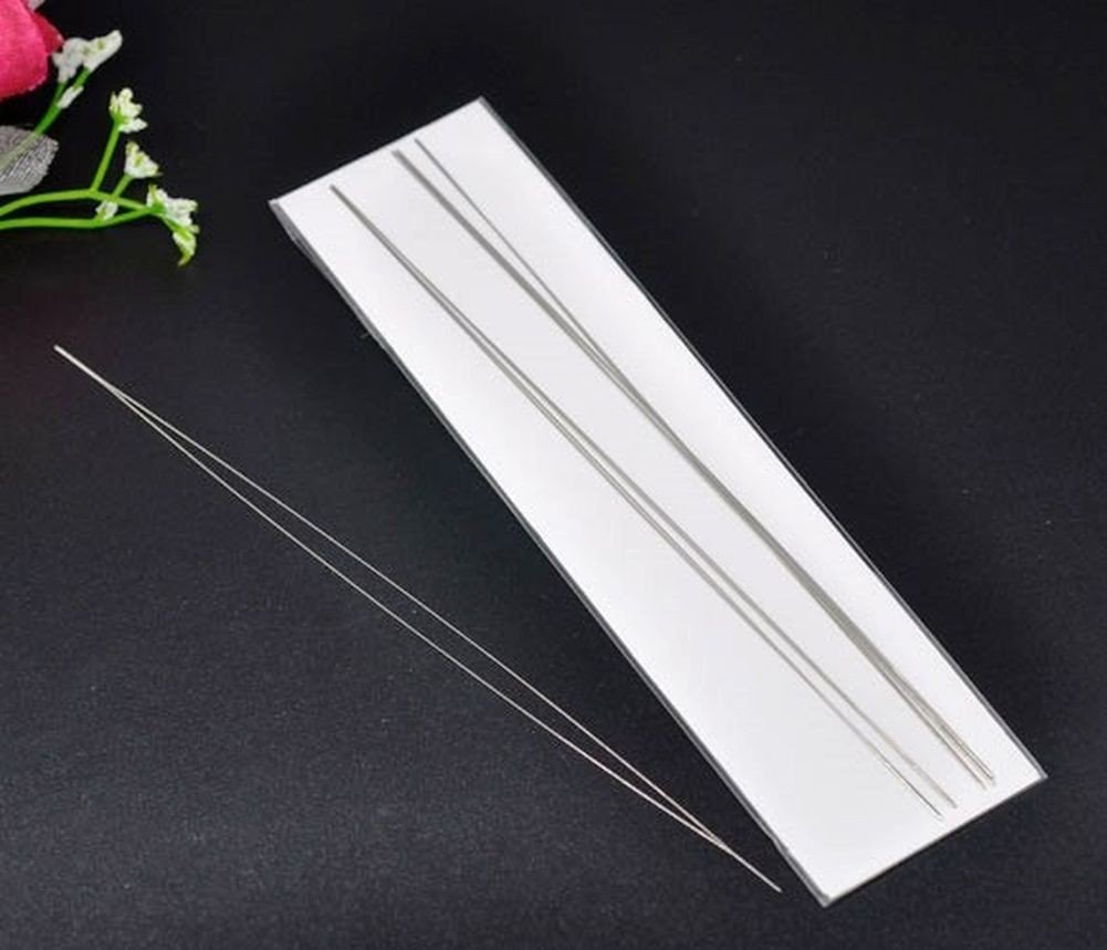 Big Eye Beading Needles Pack of 6