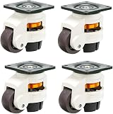 Skelang 4Pcs 40F Retractable Leveling Machine Castors 150kg Load Workbench view 1