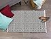 DII Woven Cotton Throw Rug, Area Rugs for Kitchen, Bedroom, Bathroom or Entry Way, Small Rug, 2x3, Diamond Black